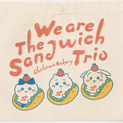 ちいかわ ちいかわベーカリー サコッシュ サンドなトリオ ナチュラル