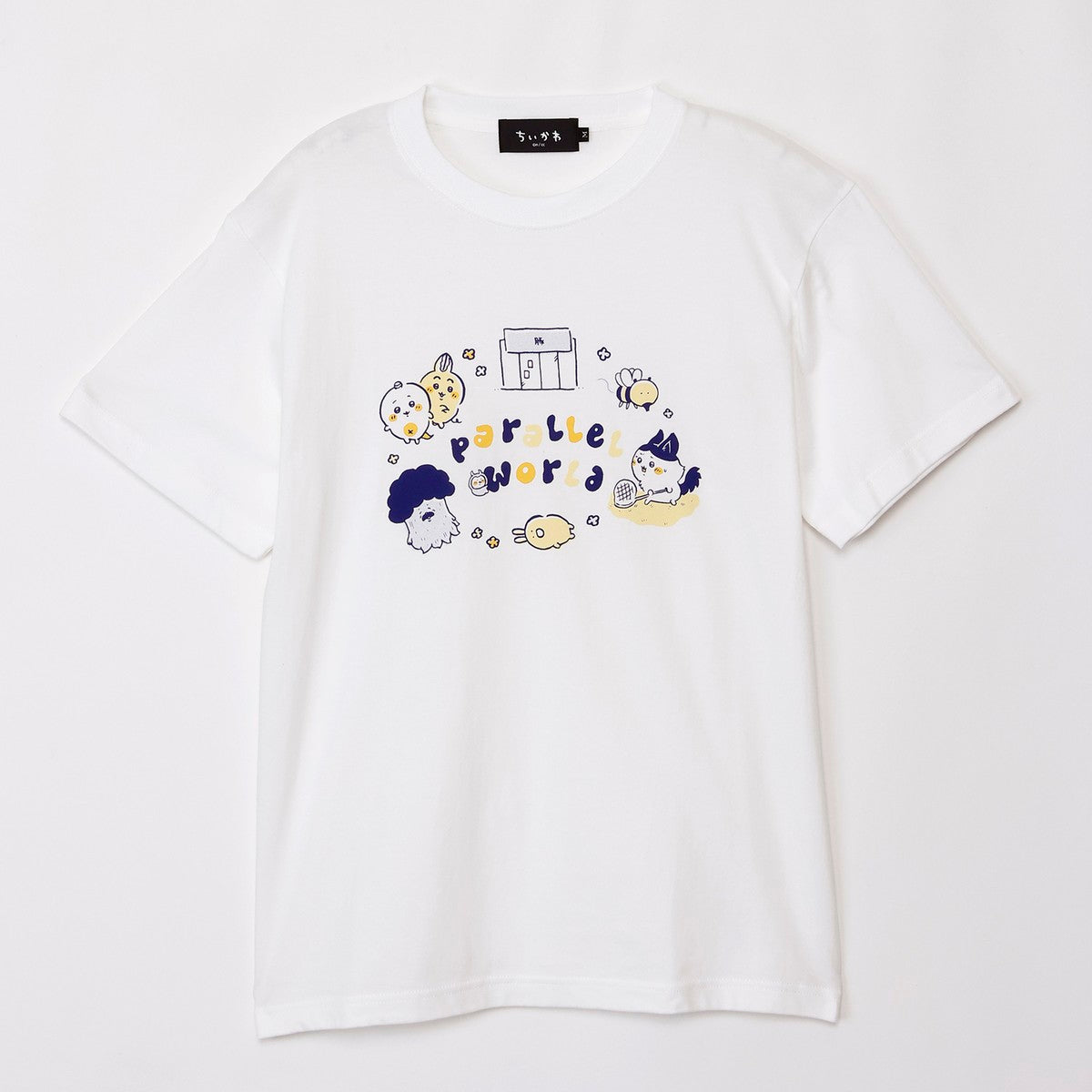 ちいかわ パラレルワールド！？ Tシャツ パラレルワールド ホワイト