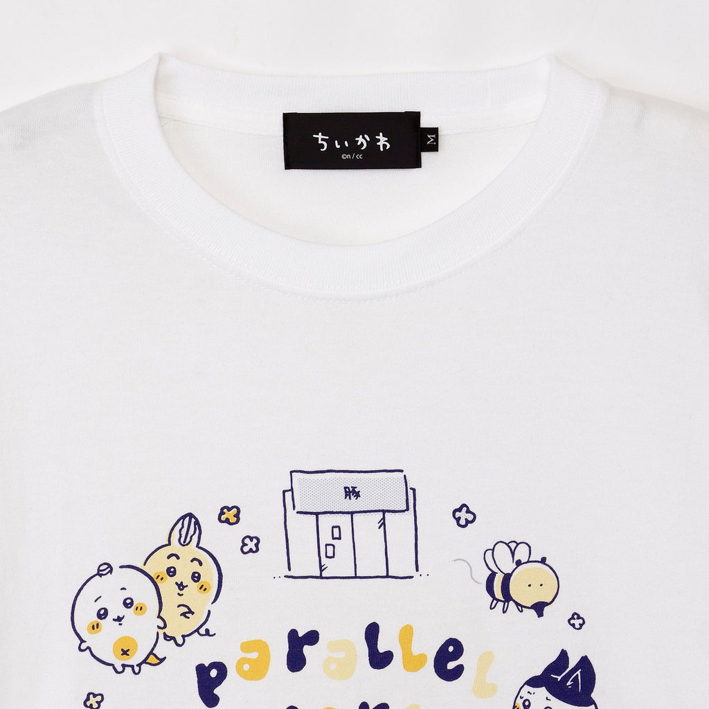 ちいかわ パラレルワールド！？ Tシャツ パラレルワールド ホワイト