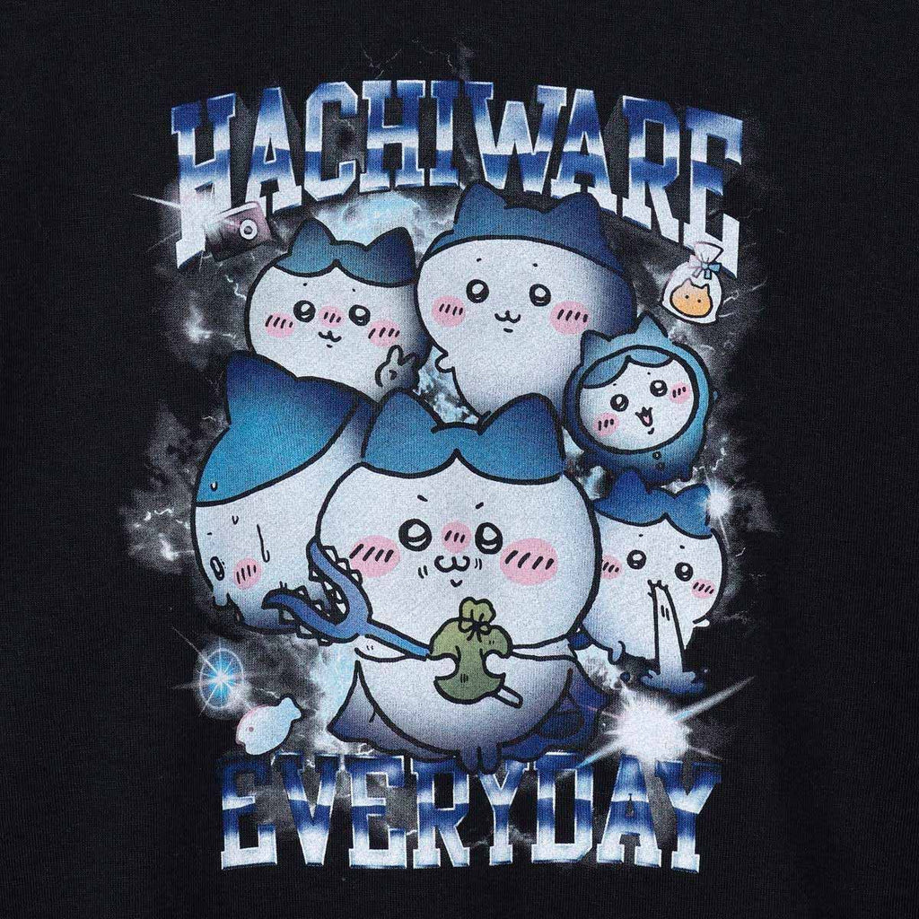 ちいかわ スウェット HACHIWARE EVERYDAY ブラック