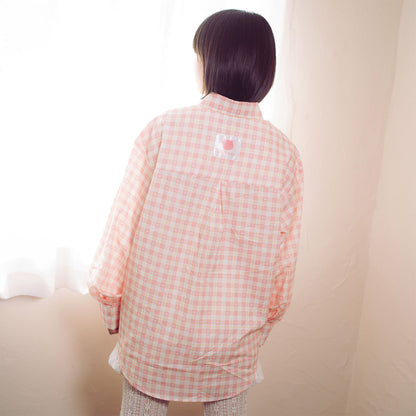 吉伊卡哇 格子系列襯衫 吉伊卡哇 粉紅色