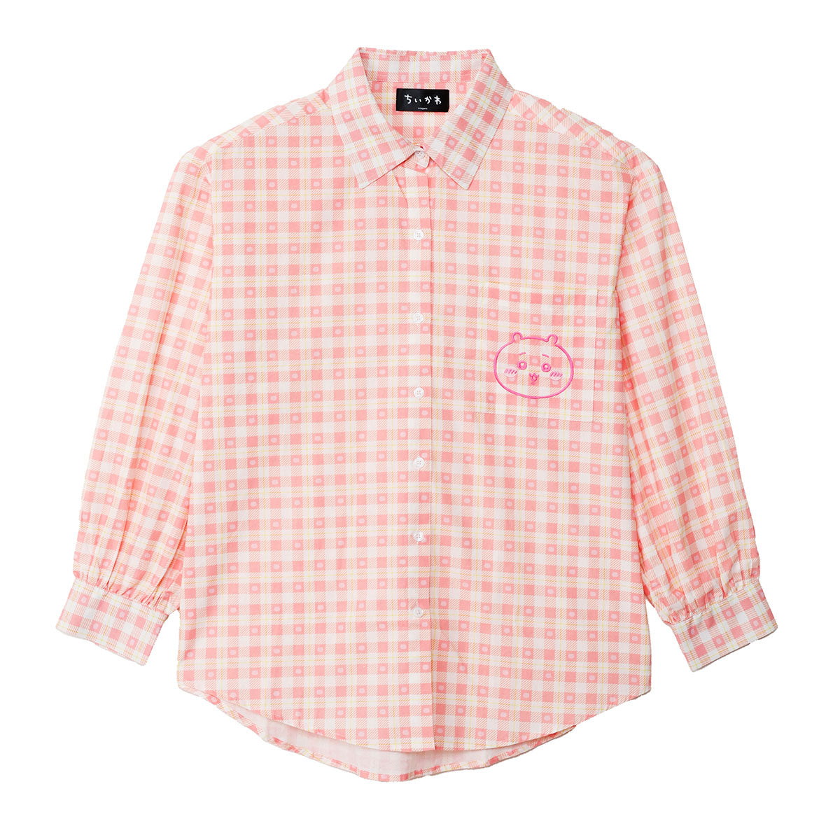 吉伊卡哇 格子系列襯衫 吉伊卡哇 粉紅色