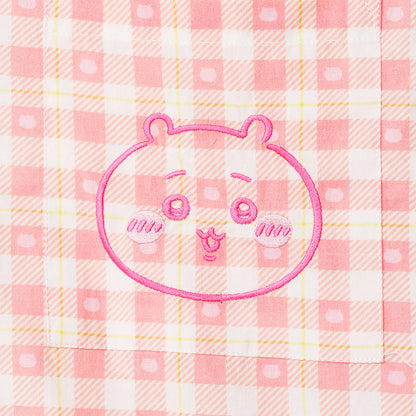 吉伊卡哇 格子系列襯衫 吉伊卡哇 粉紅色