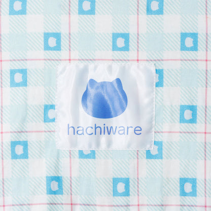 吉伊卡哇 格子系列襯衫 小八貓 藍色