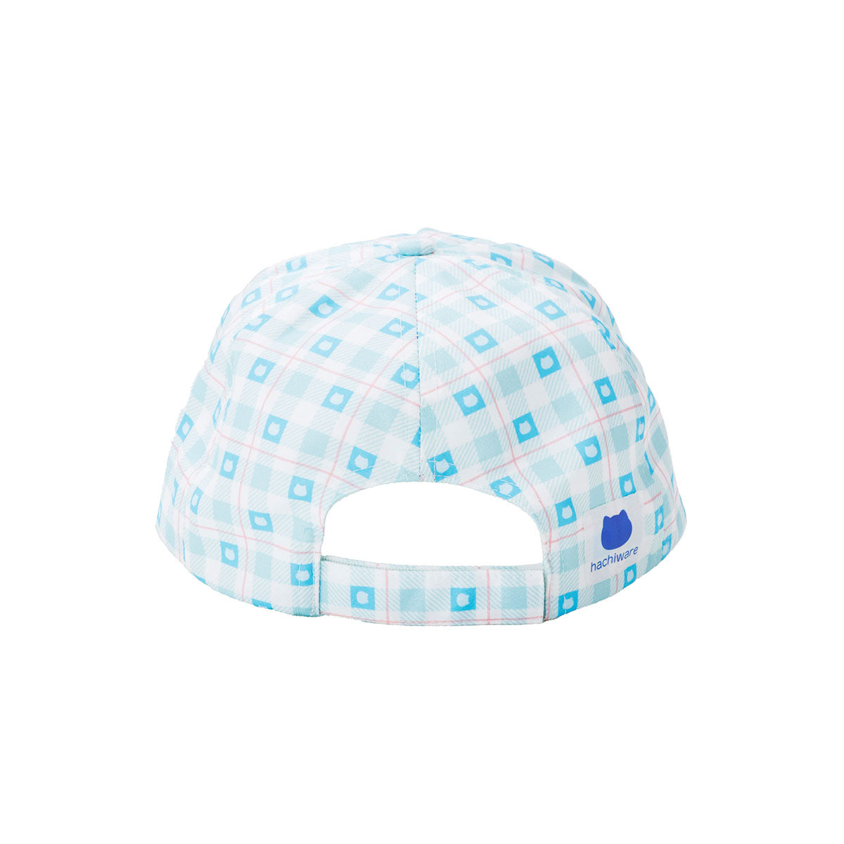 ちいかわ チェックシリーズ CAP ハチワレ ブルー | ちいかわマーケット