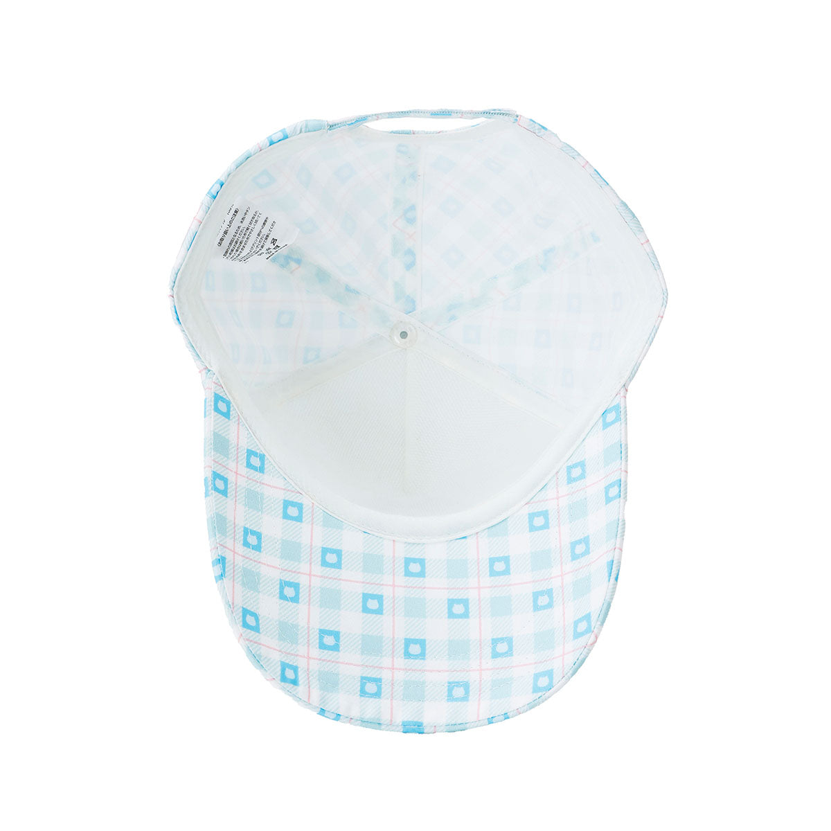 ちいかわ チェックシリーズ CAP ハチワレ ブルー | ちいかわマーケット
