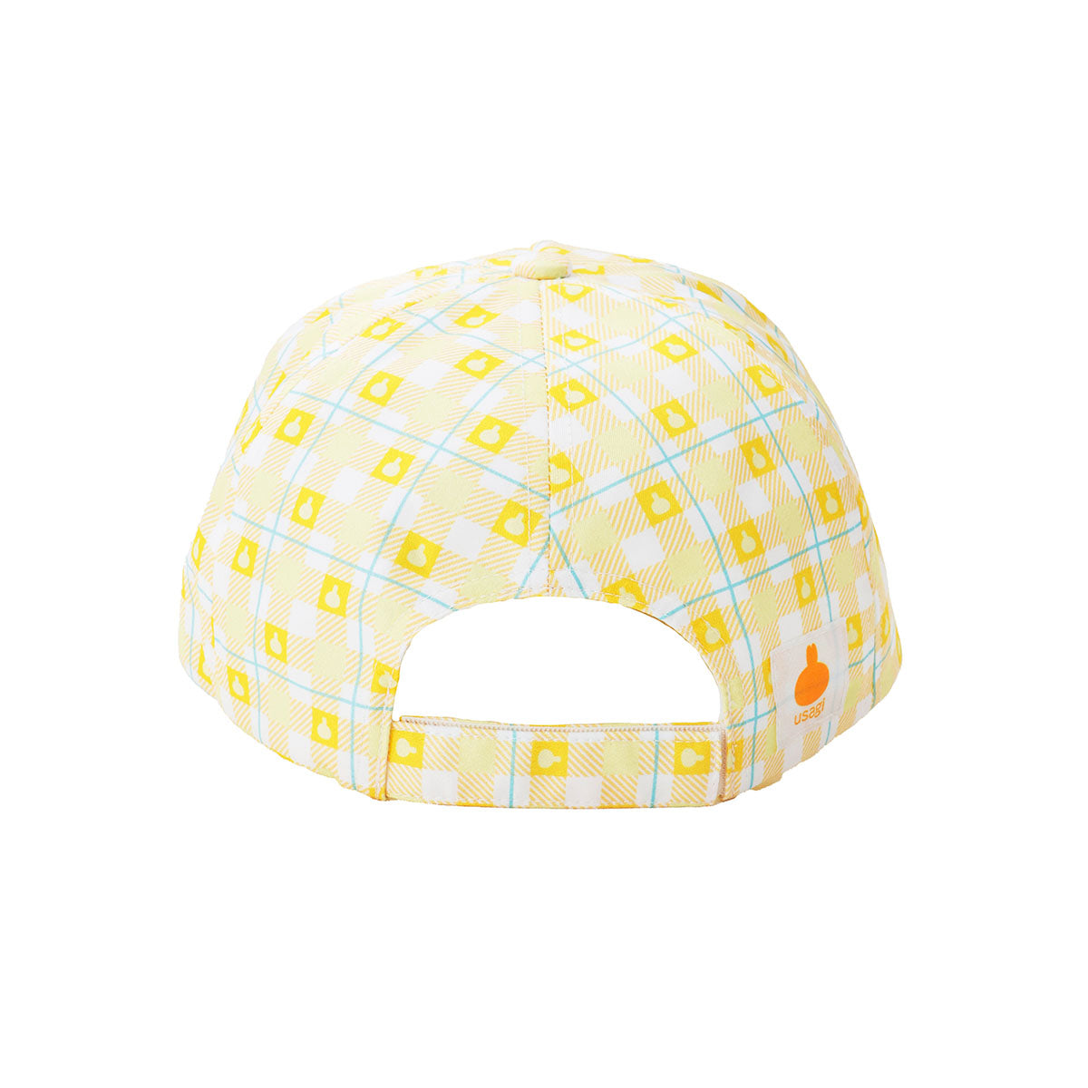 ちいかわ チェックシリーズ CAP うさぎ イエロー | ちいかわマーケット