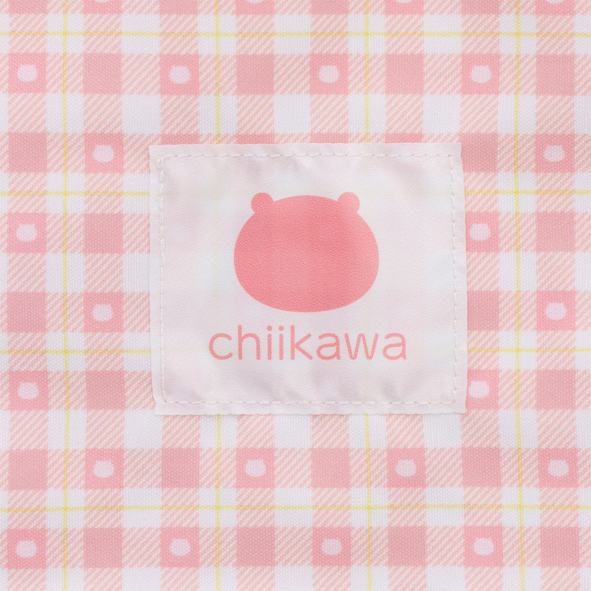 吉伊卡哇 格子系列手提袋 (附吊飾) 吉伊卡哇 粉紅色