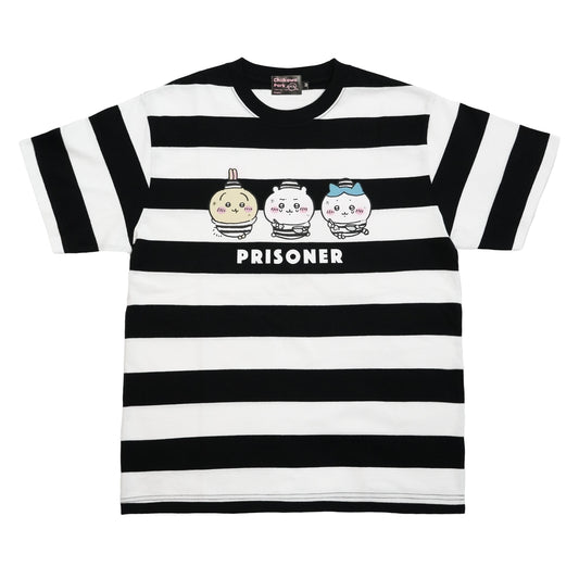 ちいかわ ちいかわパーク Tシャツ プリズン ボーダー