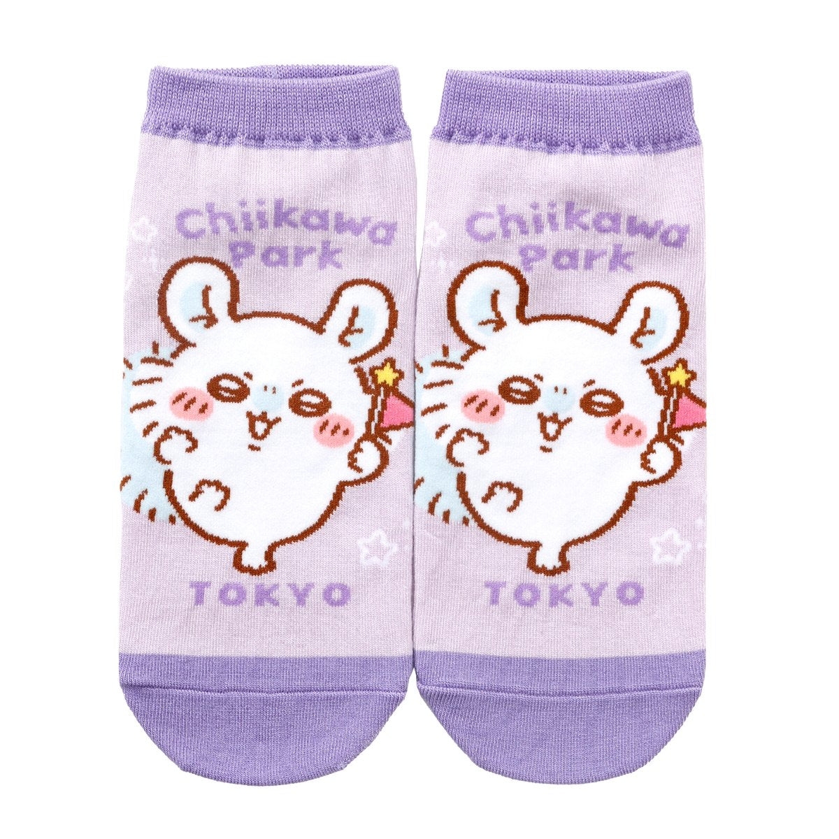 吉伊卡哇乐园 船袜 (飞鼠 / 紫色)