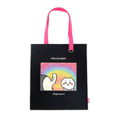 吉伊卡哇乐园 光栅托特包 (恶梦 / 黑-粉)