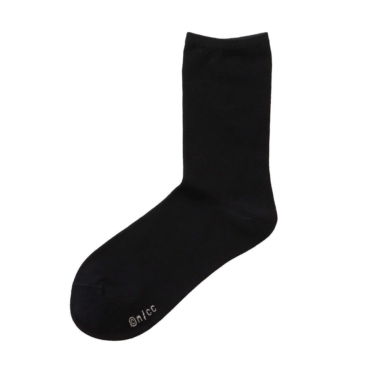 吉伊卡哇 刺绣中筒袜 吉伊卡哇 黑色