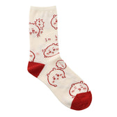 Chiikawa Crew Socks Chiikawa All-over Pattern Red