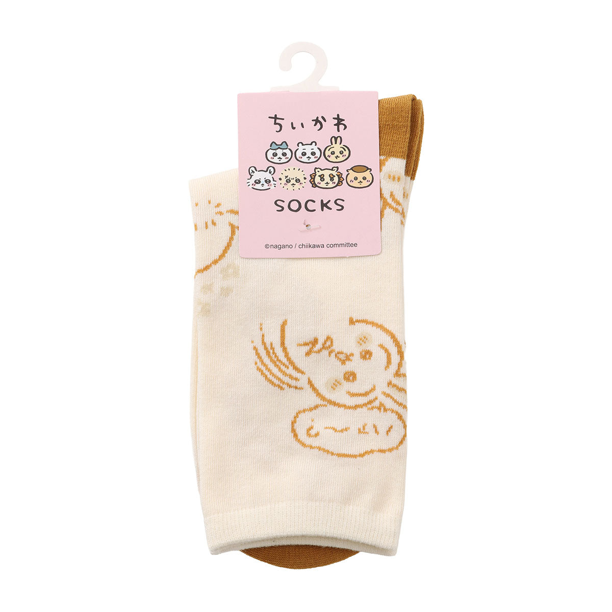Chiikawa Crew Socks Usagi All-over Pattern Yellow