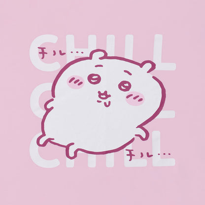 吉伊卡哇 T恤 放鬆吉伊卡哇 粉紅色