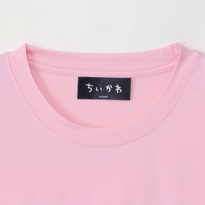 吉伊卡哇 T恤 放鬆吉伊卡哇 粉紅色