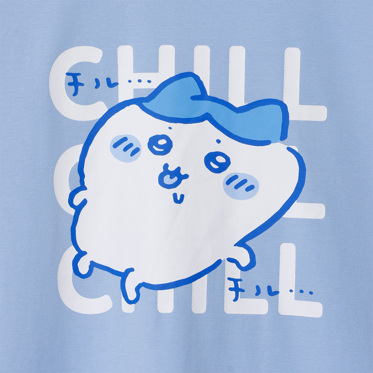 Chiikawa T-Shirt Chill Chill Hachiware Blue
