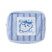 Chiikawa Pouch Chill Chill Hachiware Blue