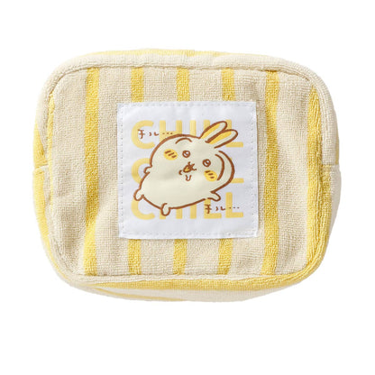 Chiikawa Pouch Chill Chill Usagi Yellow