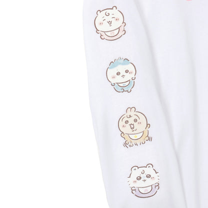 吉伊卡哇 baby系列 長袖T恤 “變成小寶寶了” 白色