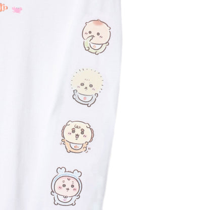 吉伊卡哇 baby系列 長袖T恤 “變成小寶寶了” 白色