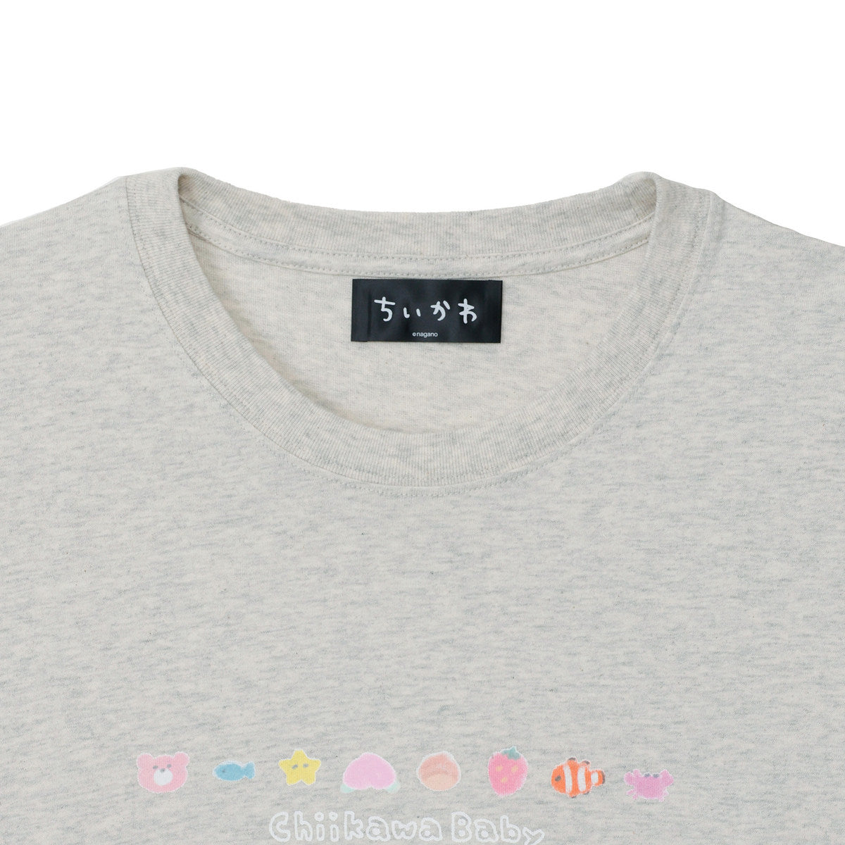 吉伊卡哇 baby系列 長袖T恤 “屁股” 燕麥色