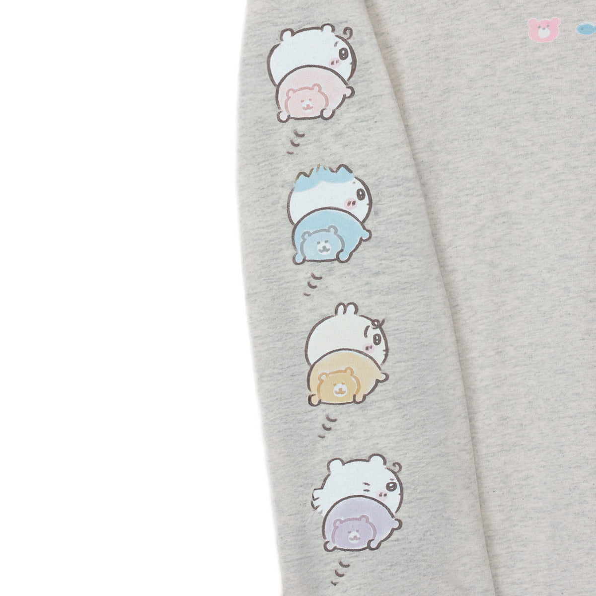 吉伊卡哇 baby系列 長袖T恤 “屁股” 燕麥色