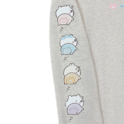 吉伊卡哇 baby系列 長袖T恤 “屁股” 燕麥色