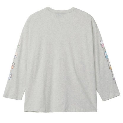 吉伊卡哇 baby系列 長袖T恤 “屁股” 燕麥色