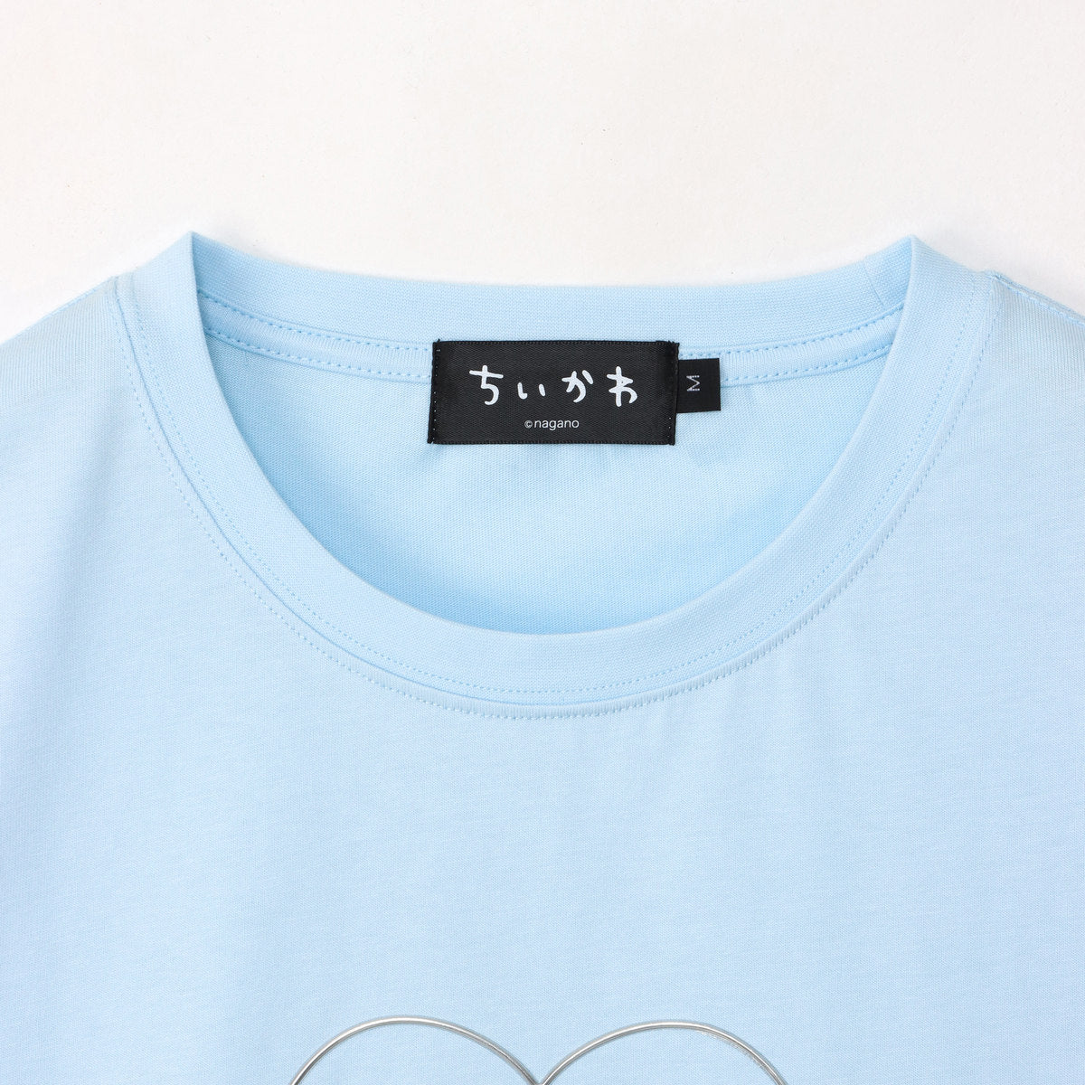 ちいかわ Go!HARAJUKU Tシャツ リボンリボン ハチワレ ブルー | ちい