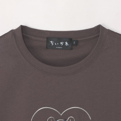 吉伊卡哇 Go!HARAJUKU T恤 蝴蝶結 小桃鼠 棕色