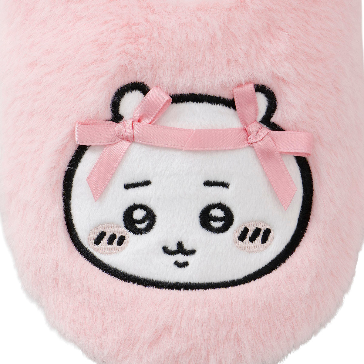 ちいかわ ルームシューズ ちいかわリボン ピンク