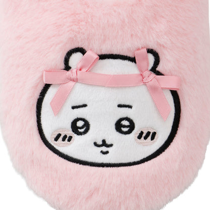 ちいかわ ルームシューズ ちいかわリボン ピンク