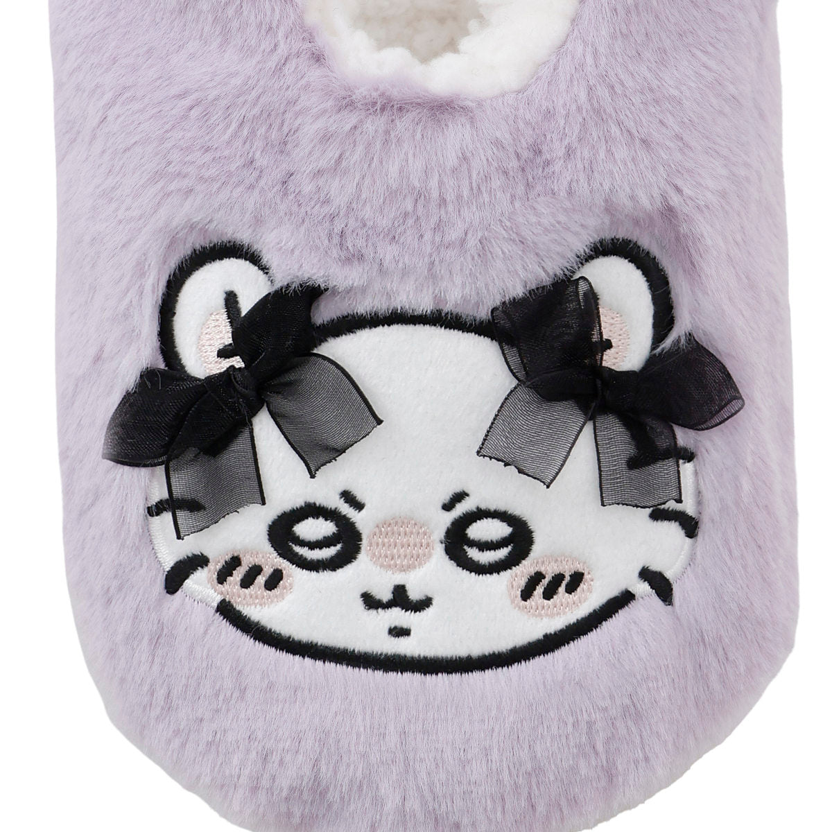 Chiikawa Room Shoes Momonga Ribbon Purple | Chiikawa Market