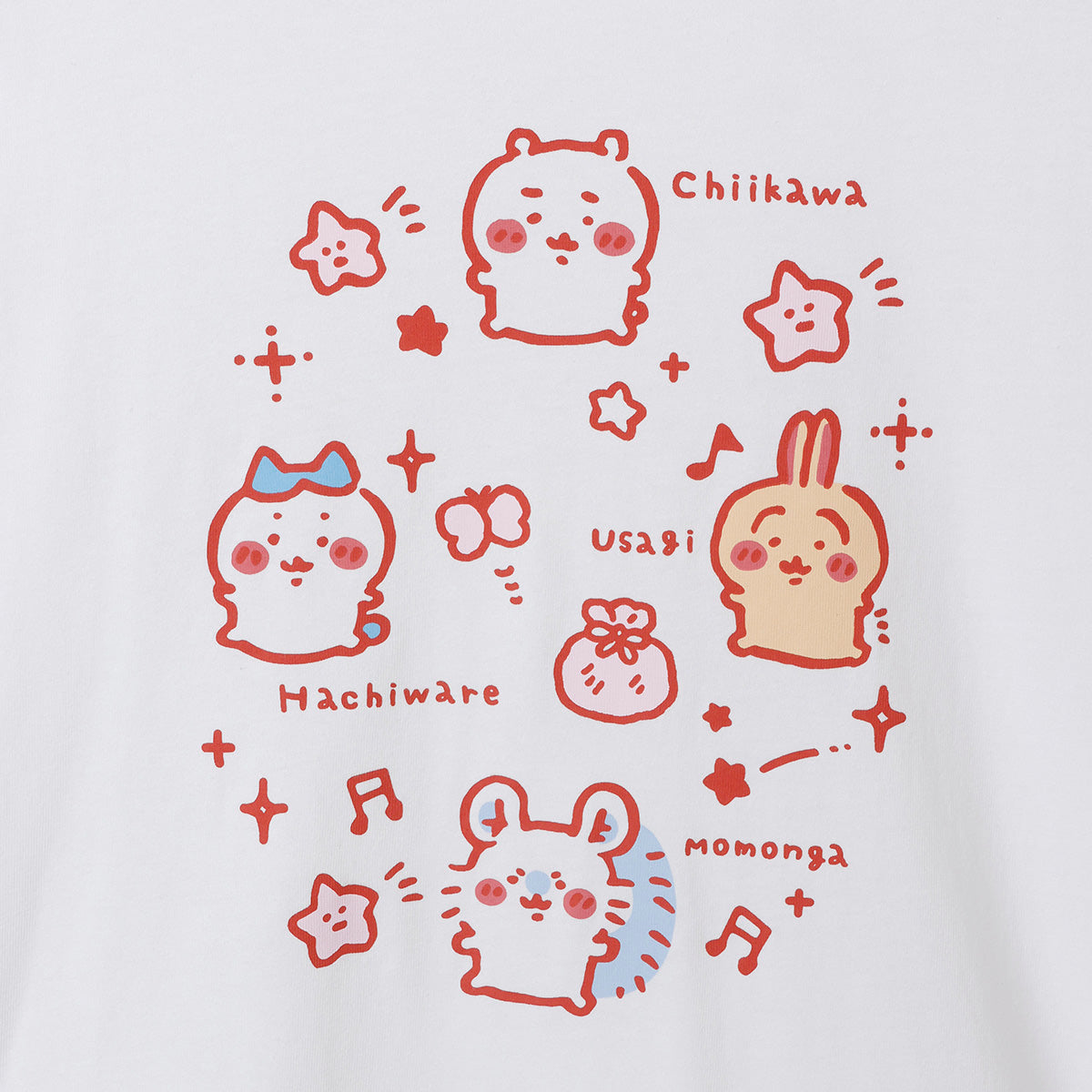 ちいかわ 長袖Tシャツ 小さいの ホワイト | ちいかわマーケット 公式