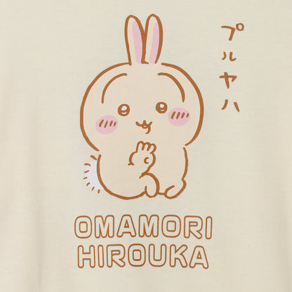 치이카와 맨투맨 티셔츠 부적 주울까 크림