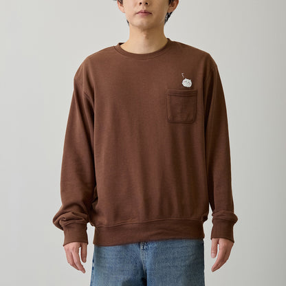 Chiikawa Sweatshirt "Self Fondue" Brown