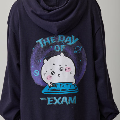 치이카와 집업 후드티 시험이다 네이비