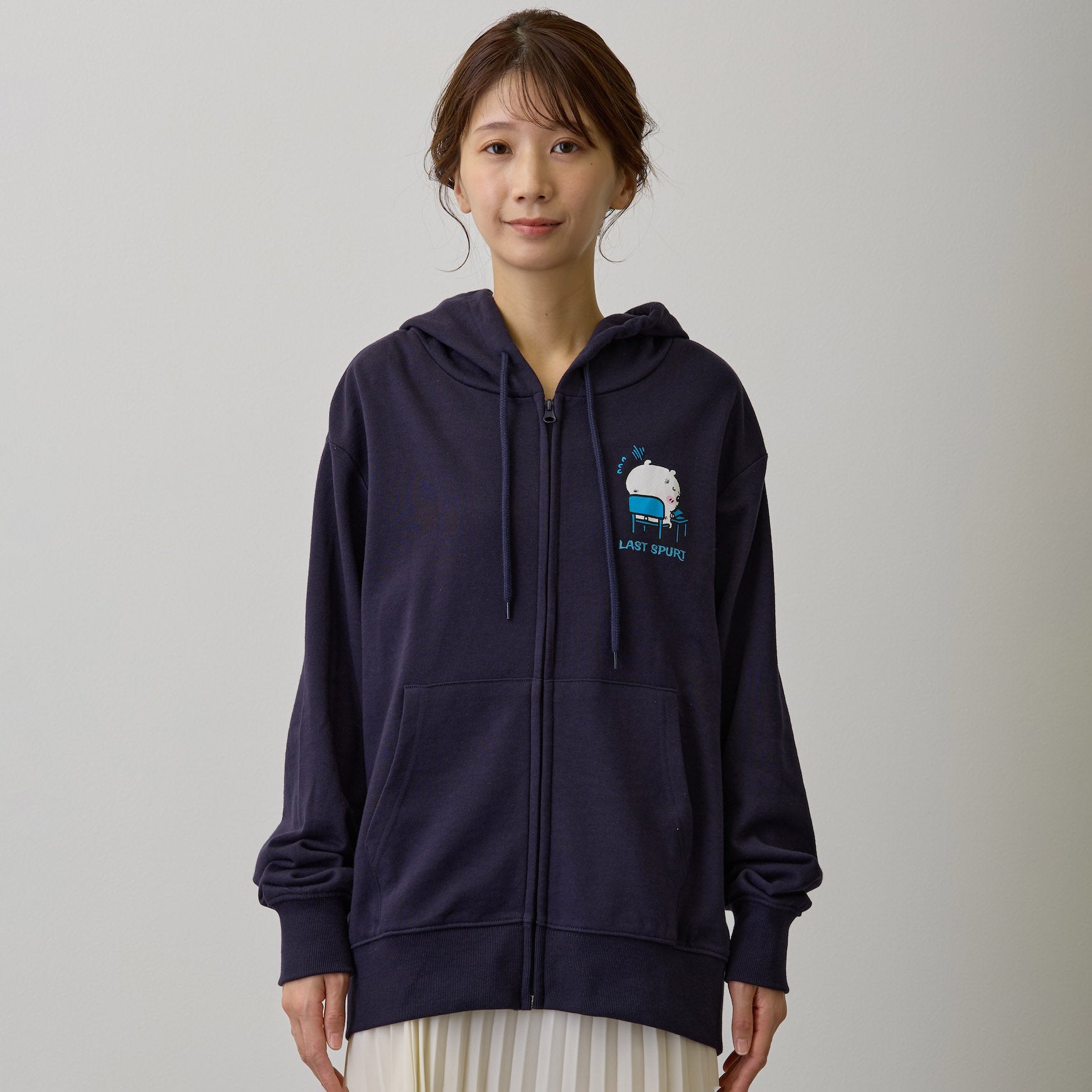 ちい Chiikawa Zip-up Hoodie 