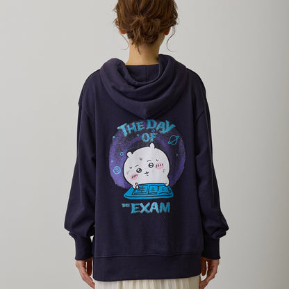 치이카와 집업 후드티 시험이다 네이비