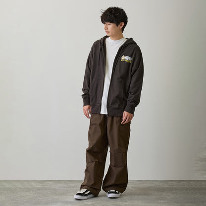 ちいかわ ZIPパーカー 仲良しトリオ スミ