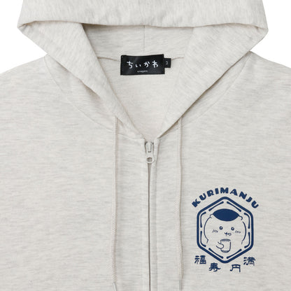 치이카와 집업 후드티 복수 원만 애쉬