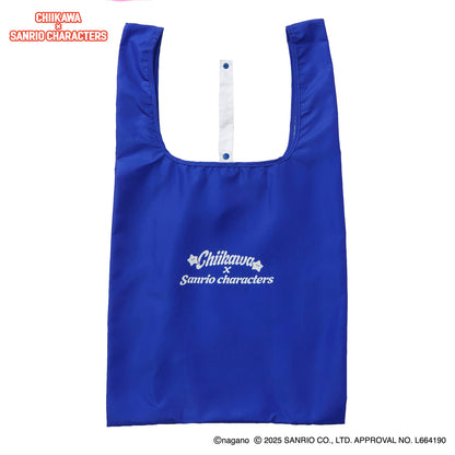 吉伊卡哇 × 三丽鸥角色 环保袋 超市 大家 蓝色