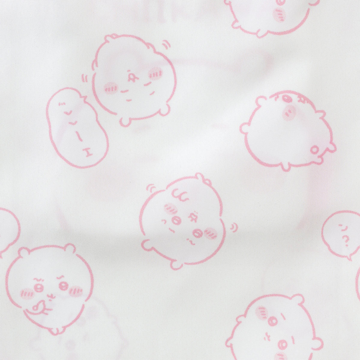 치이카와 에코백 치이카와 전체 무늬 크림