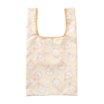 ちいかわ エコバッグ うさぎ総柄 イエロー