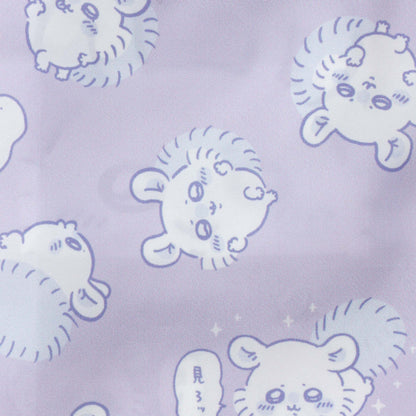 ちいかわ エコバッグ モモンガ総柄 パープル