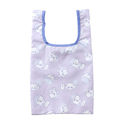 ちいかわ エコバッグ モモンガ総柄 パープル