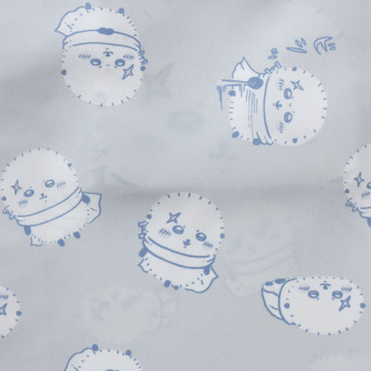 ちいかわ エコバッグ ラッコ総柄 グレー