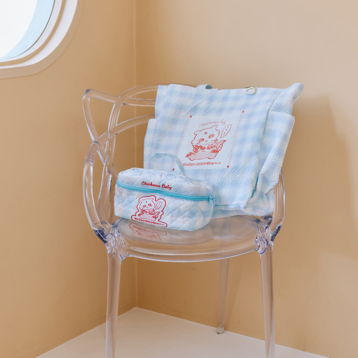 ちいかわ Chiikawa Baby マルチバッグ 育ててくれるんだって ブルー