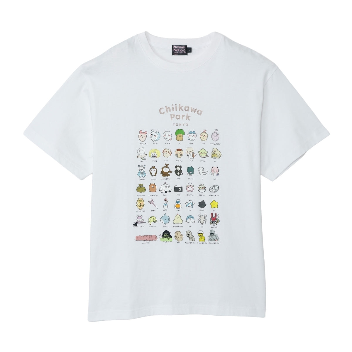 ちいかわパーク Tシャツ 集合 完売品 Lサイズ 新品未使用品 タグ付き ちいかわ ちいかわパーク Tシャツ 集合 ホワイト | ちいかわマーケット